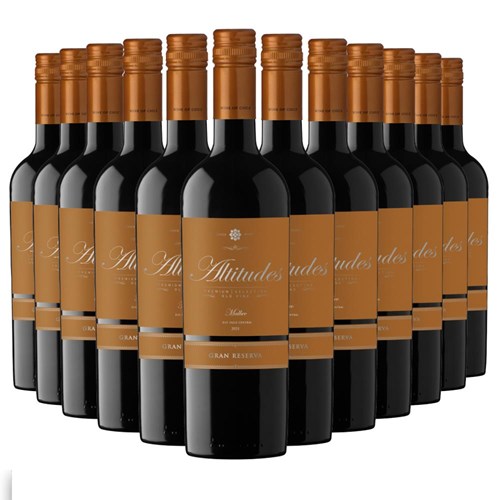 Case of 12 Altitudes Malbec Gran Reserva 75cl Red Wine